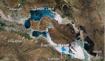 در این نقشه دریاچه ها و آبریزهای معروف درون ایران را نشان می دهد. از برکت رژیم اسلامی، یکی پس از دیگری به دنبال دریاچه ارومیه در حال خشک شدن می بآشند.